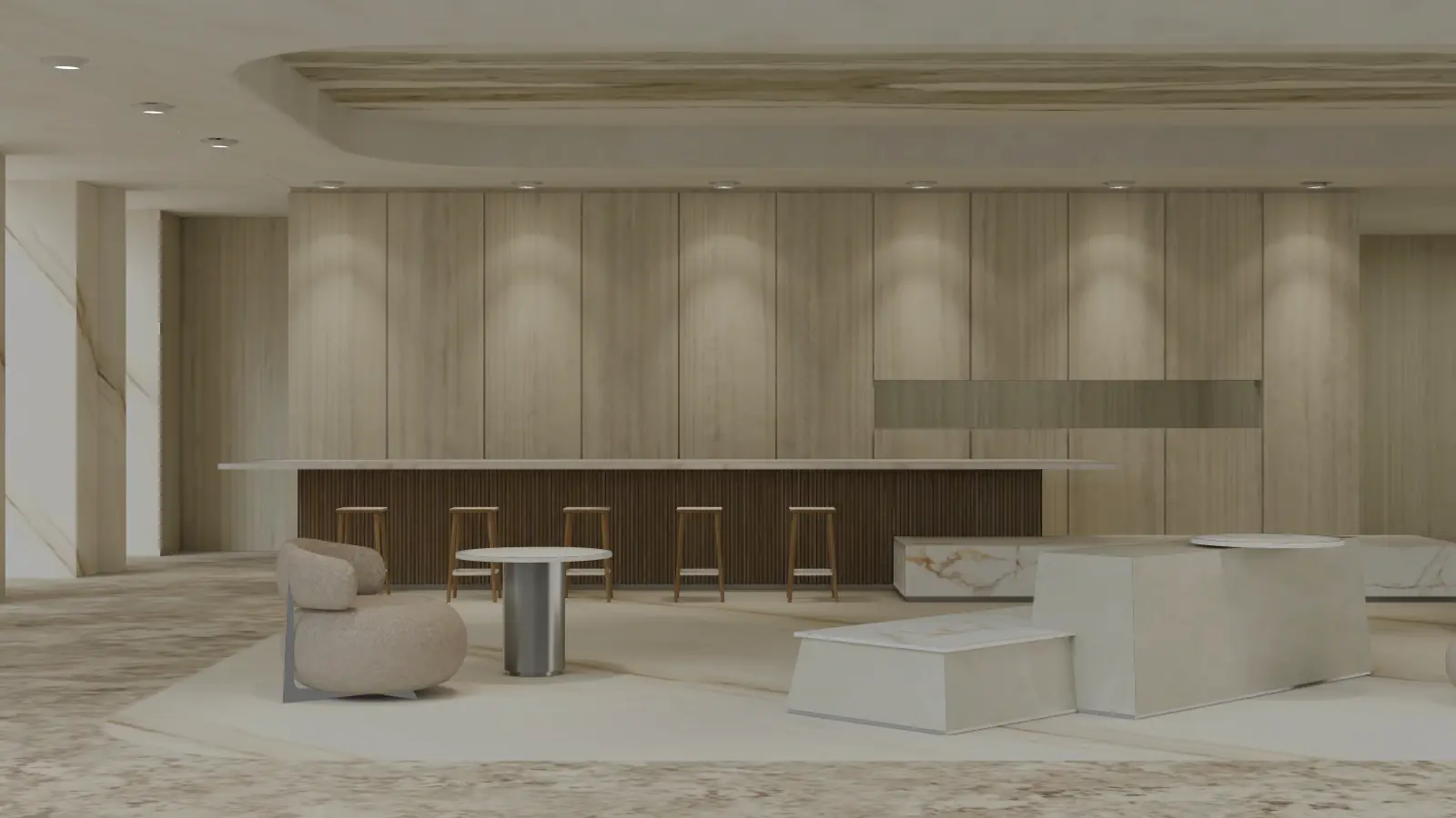 Restaurant & café — interior walk-through still